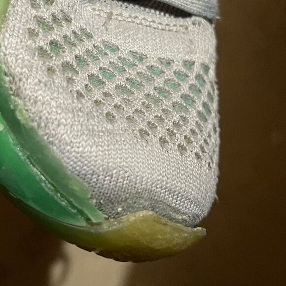 NIKE KOBE X 10 ELITE sz 8 "ELEVATE" WOLF GREY RETRO WHITE flyknit 718763-041. - Picture 8 of 10